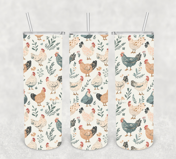 Cute Chicken Tumbler