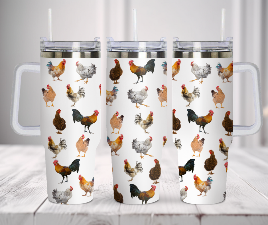 Chickens 40oz Tumbler