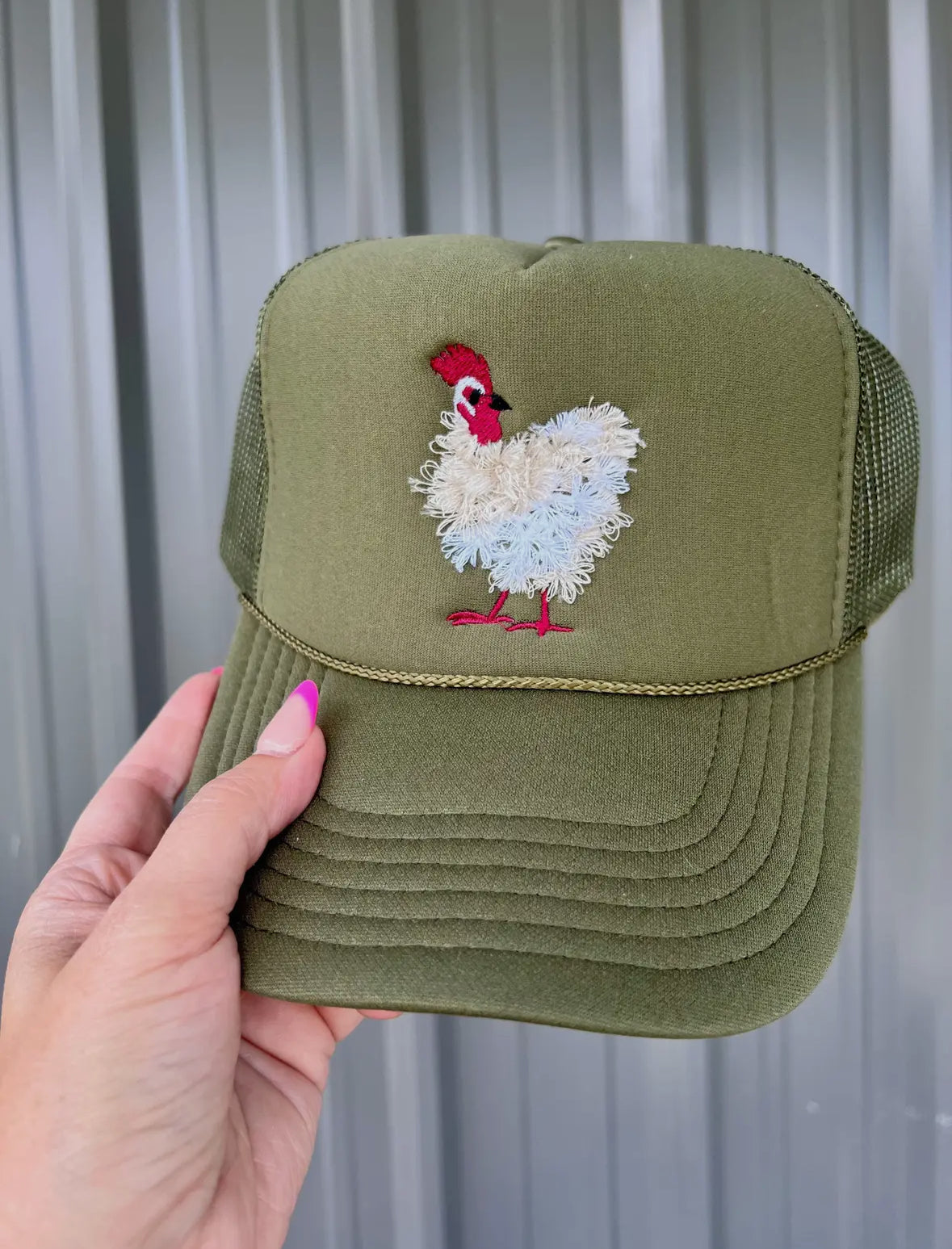 Mother Clucker Olive Hat